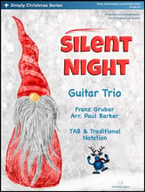 Silent Night Guitar and Fretted sheet music cover